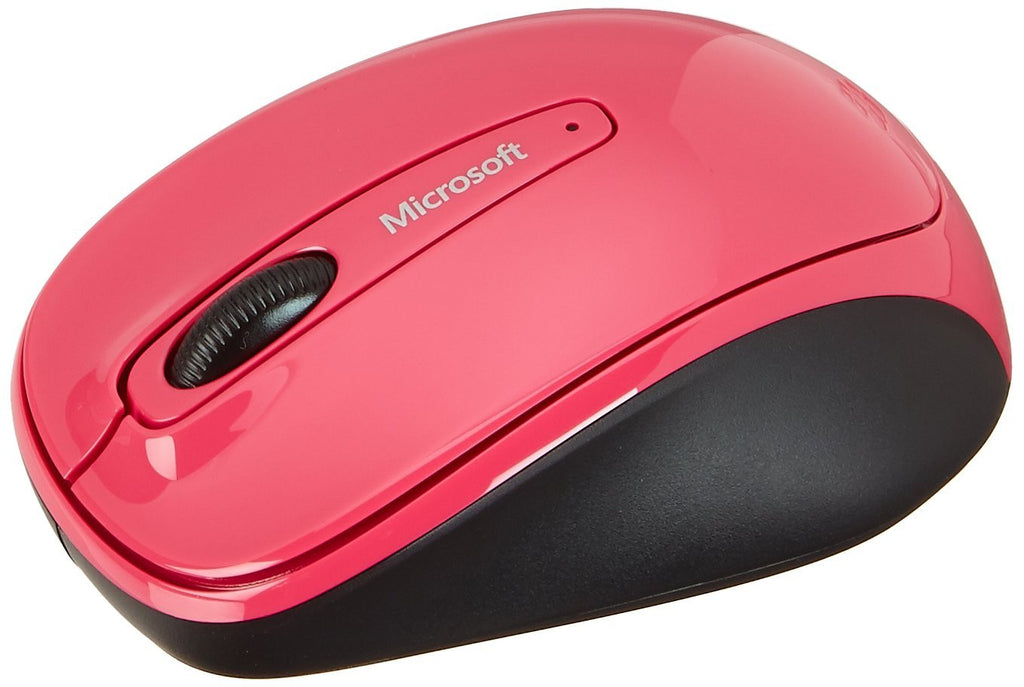Microsoft 3500 Wireless Mobile Mouse, Magenta Pink