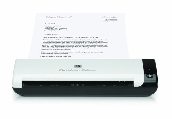 HP Scanjet Pro 1000 Mobile Sheetfeed Scanner