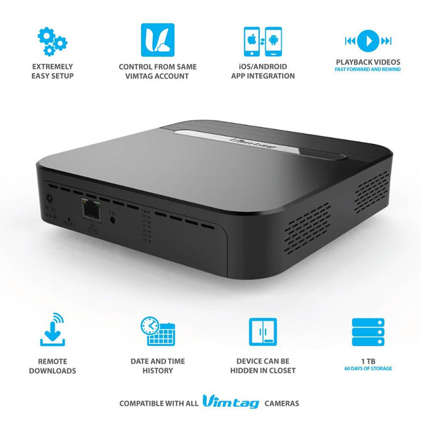 VIMTAG CLOUD BOX WITHOUT HDD (UP TO 4TB)