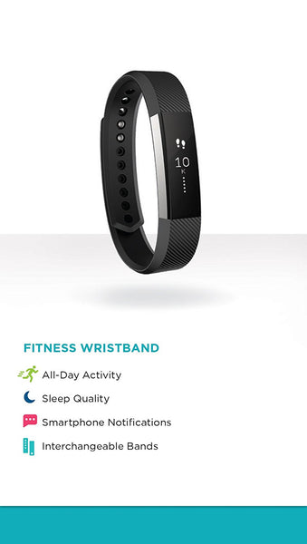 FITBIT ALTA GOLD BLACK - LARGE