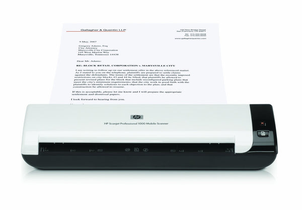 HP Scanjet Pro 1000 Mobile Sheetfeed Scanner