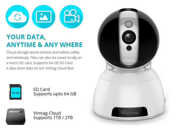 VIMTAG CLOUD IP CAMERA SNOWMAN 1920x1080 FHD