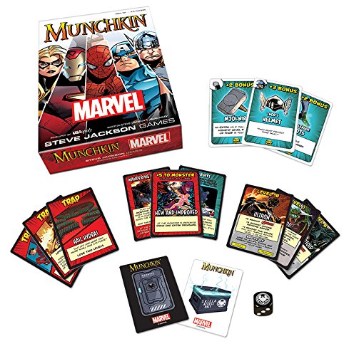 USAOPOLY Games Marvel Munchkin