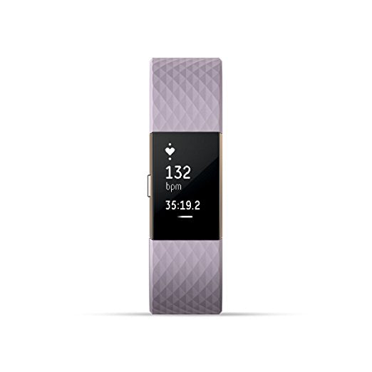 Fitbit Charge 2 Lavender Rose Gold - Large