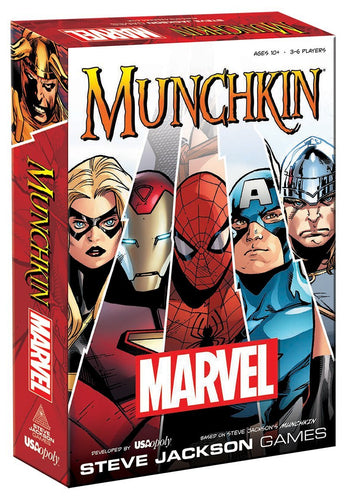 USAOPOLY Games Marvel Munchkin