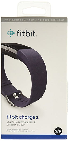 Charge 2 Accessory Band Leather Indigo - Small