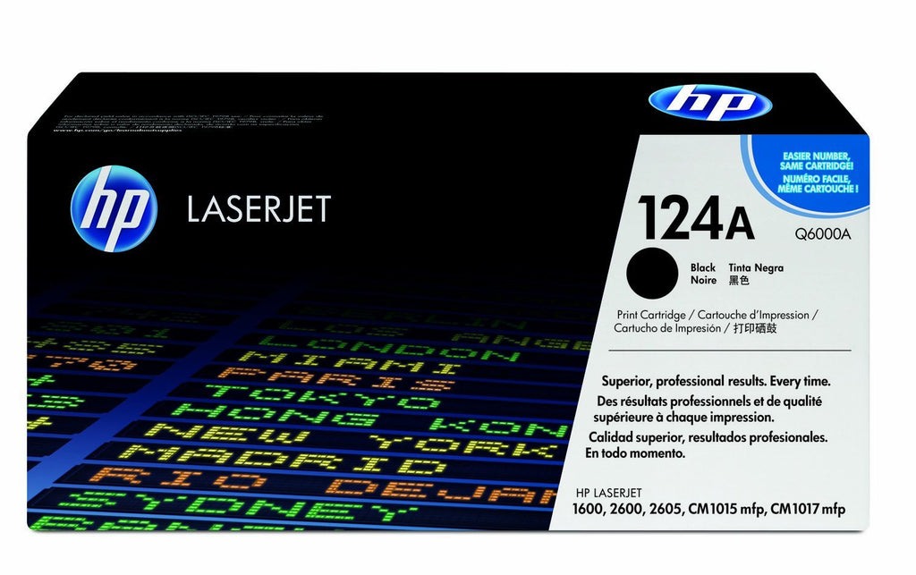 Hp 124 A BLACK LASERJET TONER