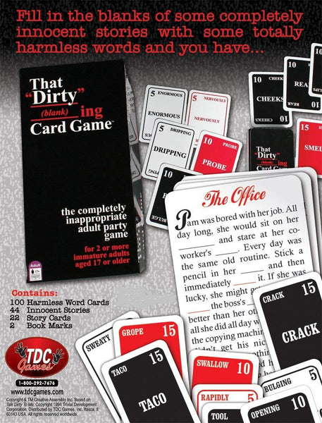 The Dirty Blanking Card Game