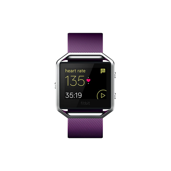 FITBIT BLAZE PLUM SILVER - SMALL