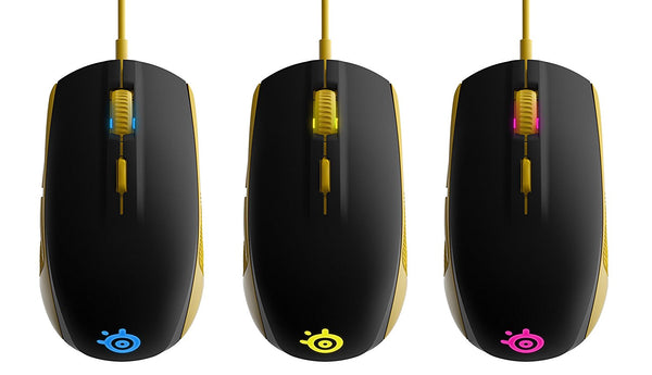 STEELSERIES RIVAL100 MOUSE - PROTON YELLOW