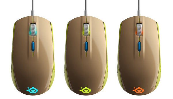 STEELSERIES RIVAL100 MOUSE - GAIA GREEN