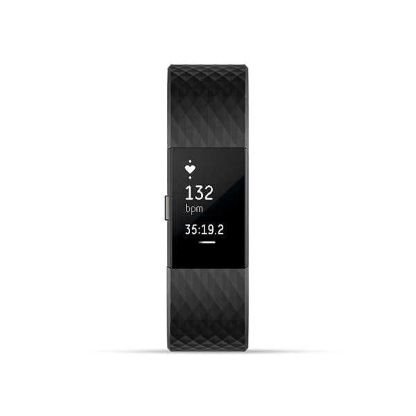 FITBIT CHARGE 2 GUNMETAL - LARGE