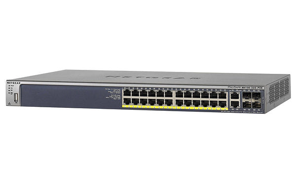 NETGEAR ProSAFE M4100-26G-POE 26-Port Gigabit Managed Switch