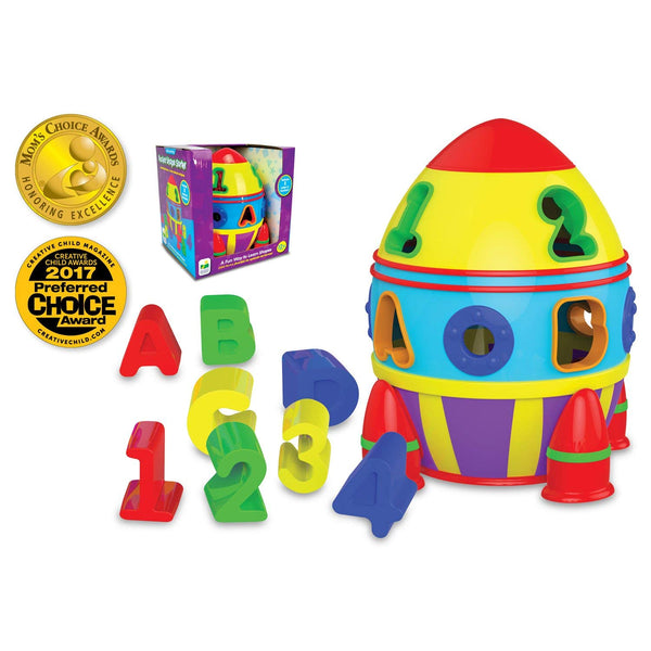 The Learning Journey Rocket Shape Sorter