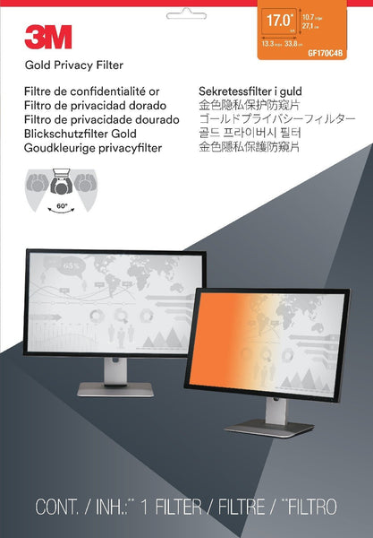 3M™- GPF17.0 Gold Desktop Privacy Filter