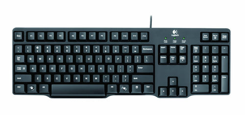 Logitech Classic Keyboard K100 - PS/2 - Black
