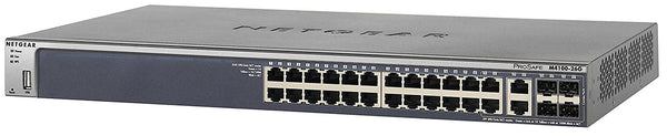 NETGEAR ProSAFE M4100-26G-POE 26-Port Gigabit Managed Switch