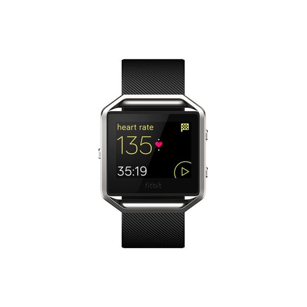 FITBIT BLAZE BLACK SILVER - LARGE