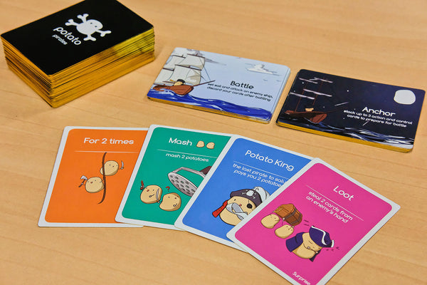 Potato Pirates Coding Card Game