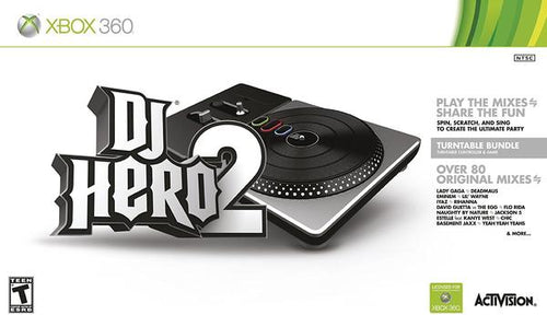 XB360 DJ HERO 2 BUNDLE