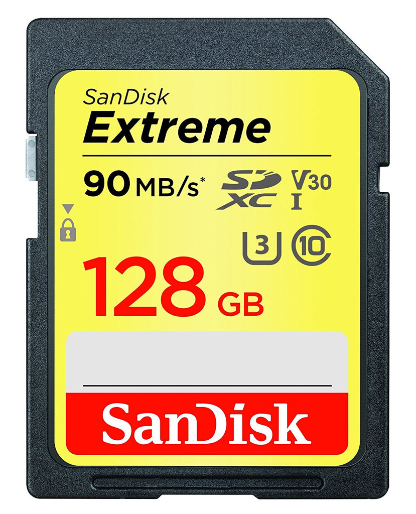 SanDisk Extreme SDXC Class 10 90mb/s 128GB