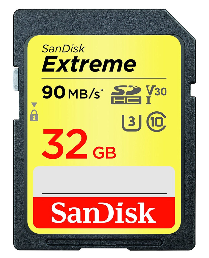 SanDisk Extreme SDHC Class 10 90mb/s 32GB