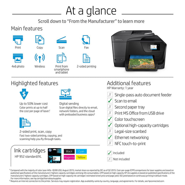 HP OfficeJet Pro 8710 All-in-One Printer