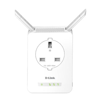 D-Link N3OO Wi Fi Range Extender With Antenna And Passthrough