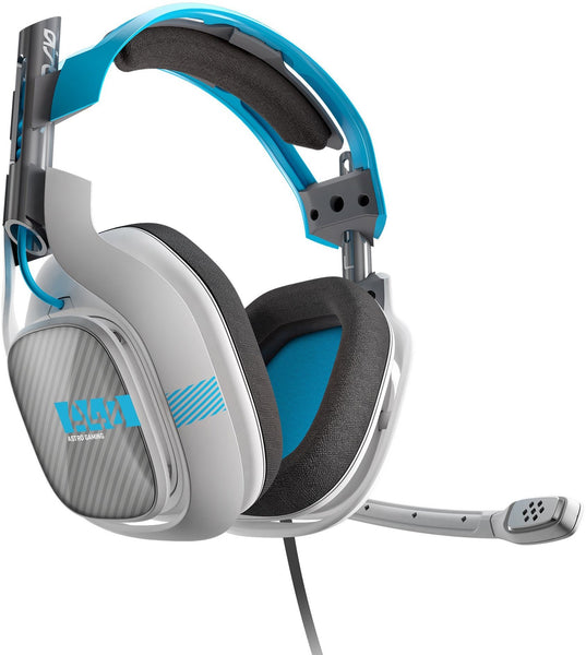 ASTRO Gaming A40 Wired Headset + MixAmp M80 - Light Grey & Blue