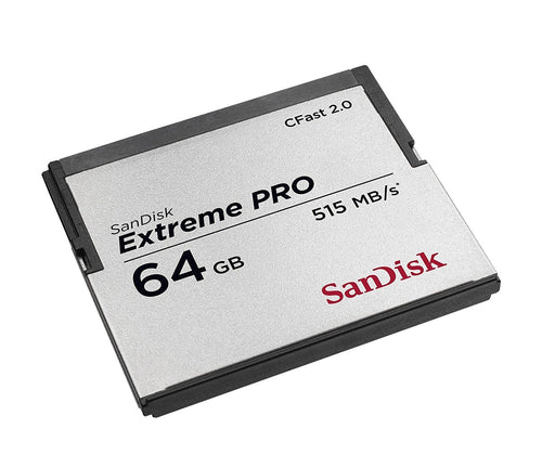 SanDisk Extreme Pro CFast 2.0 64GB Memory Card