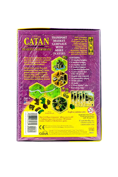 Catan: Traders & Barbarians 5-6 Player Extension