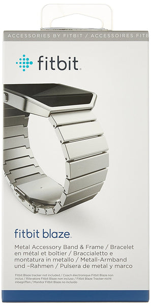 Blaze Accessory Band Metal Link Silver - Standard