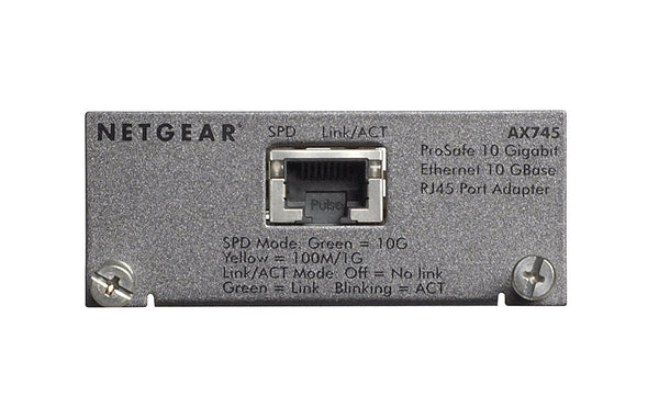 Netgear AX745 ProSafe 10GBASE-T RJ45 I/O MODULE