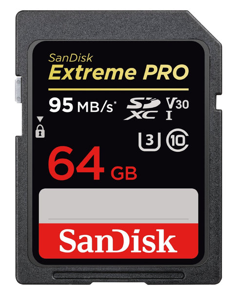 SanDisk ExtremePRO SDXC C10 95mb/s 64GB