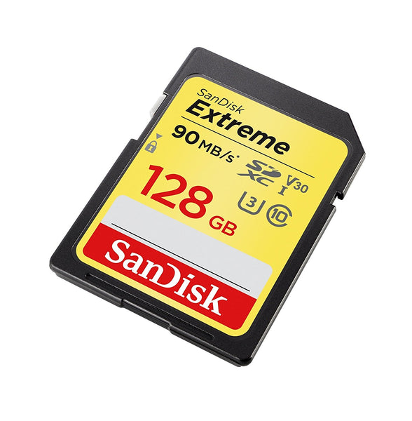 SanDisk Extreme SDXC Class 10 90mb/s 128GB