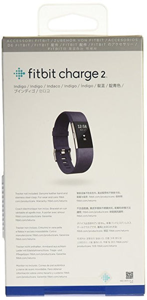 Charge 2 Accessory Band Leather Indigo - Small