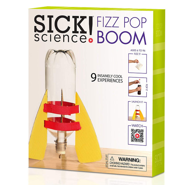 Be Amazing Science Fizz Pop Boom