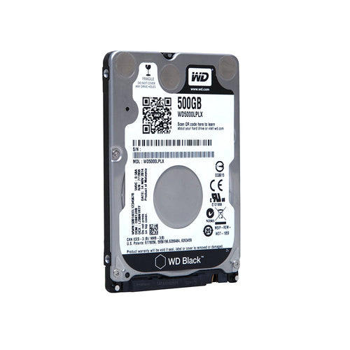 Western Digital 2.5" Int HDD 500GB (Black)*