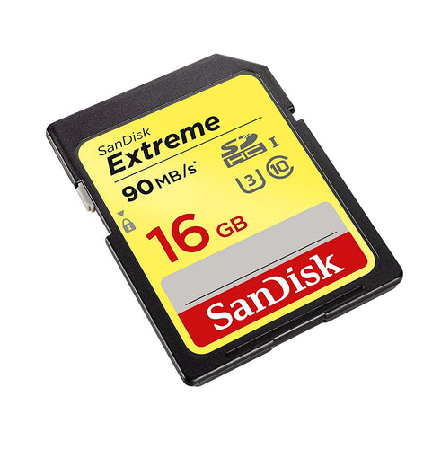 SanDisk Extreme SDHC Class 10 90mb/s 16GB