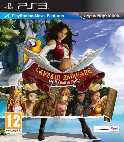 PS3 CAPTAIN MORGANE & THE GOLDEN TURTLE