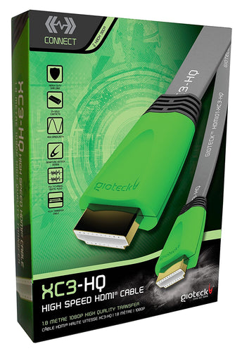 XB360 GIOTECK HIGH SPEED HDMI CABLE XC3-HQ