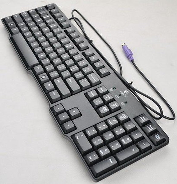Logitech Classic Keyboard K100 - PS/2 - Black