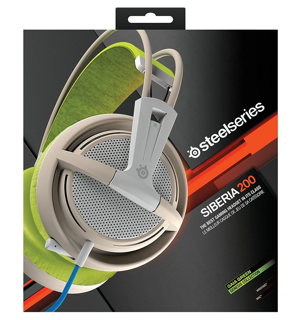 STEELSERIES SIBERIA 200 GAIA GREEN Zyngroo
