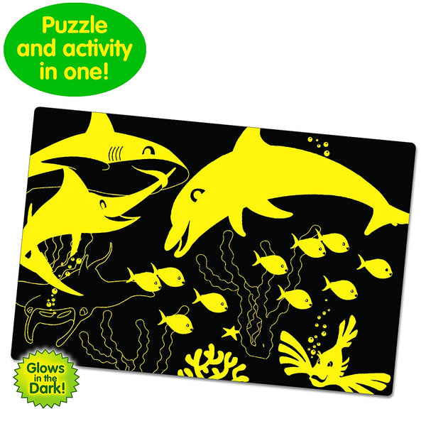 Puzzle Doubles - Glow Sea Life