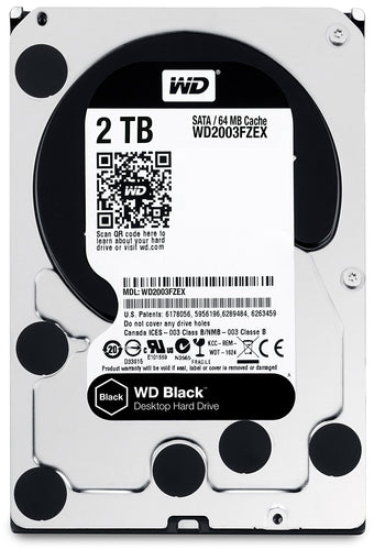Western Digital  3.5" Int HDD 2TB (Black)