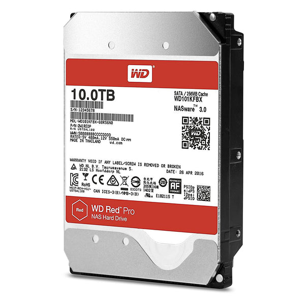 Western Digital 3.5" Int HDD 10TB (Red Pro)*
