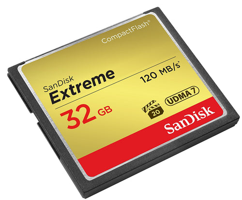 Sandisk 32GB Extreme CompactFlash CF Card 120MB/s