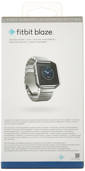 Blaze Accessory Band Metal Link Silver - Standard