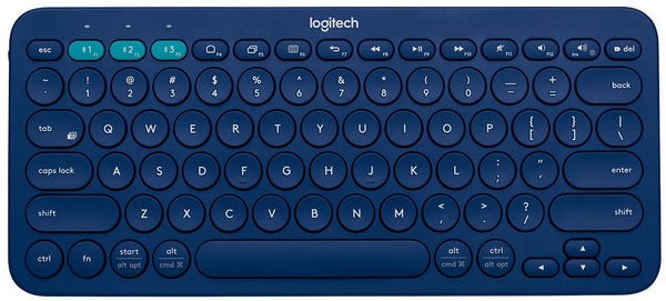 Logitech K380 Multi-Device Bluetooth Keyboard - Blue