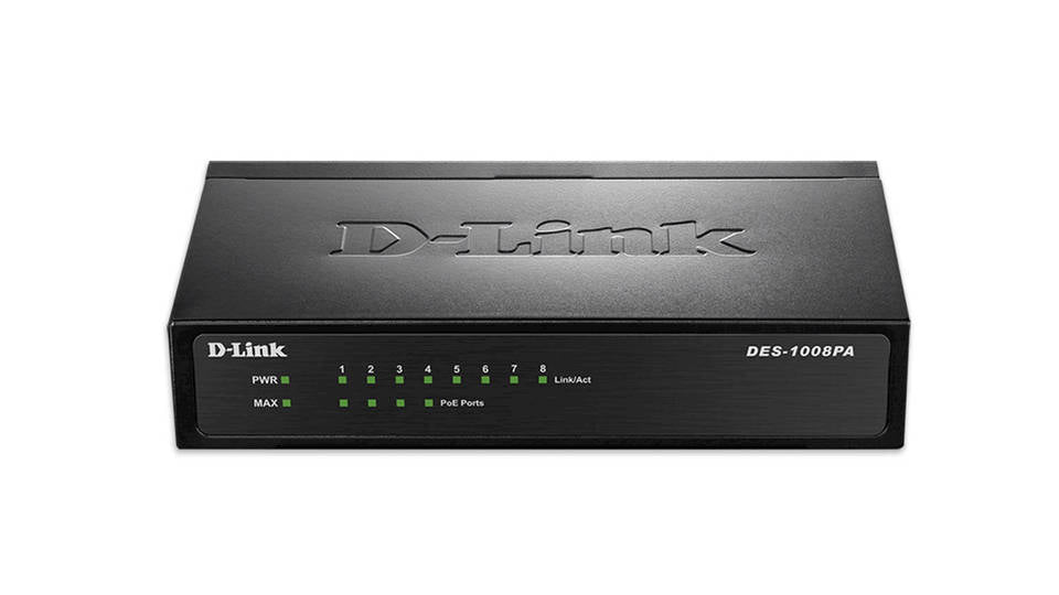 D-Link 8-Port 10/100Mbps Unmanaged Desktop Network Switch